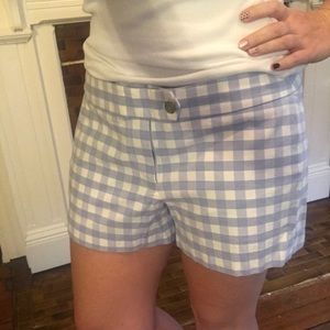 Gingham J. Crew Shorts